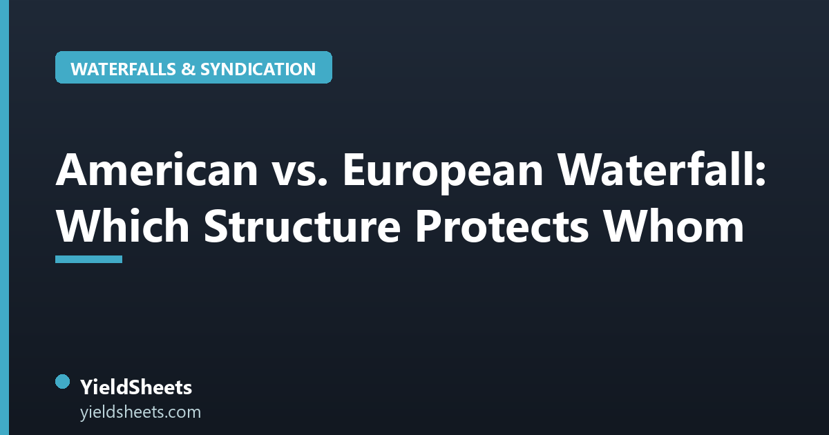 American vs. European Waterfall: Which Structure Protects Whom