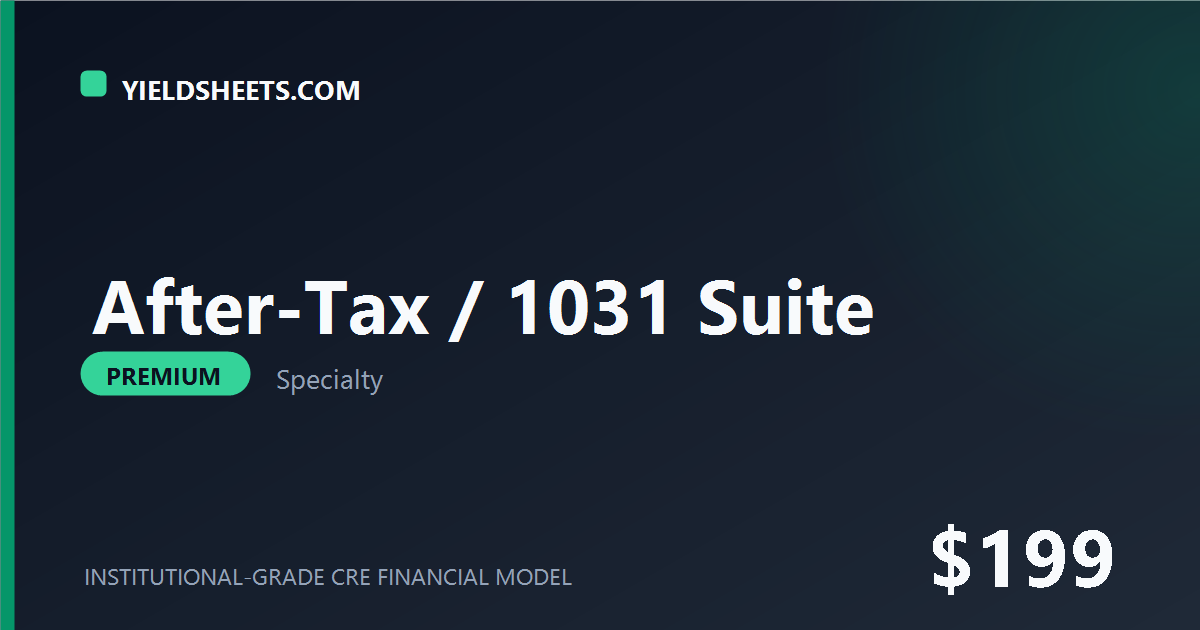 After-Tax / 1031 Suite