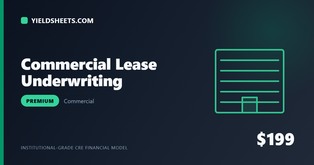 Commercial Lease Underwriting