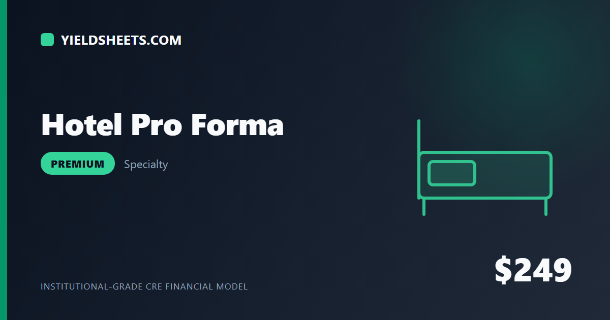 Hotel Pro Forma
