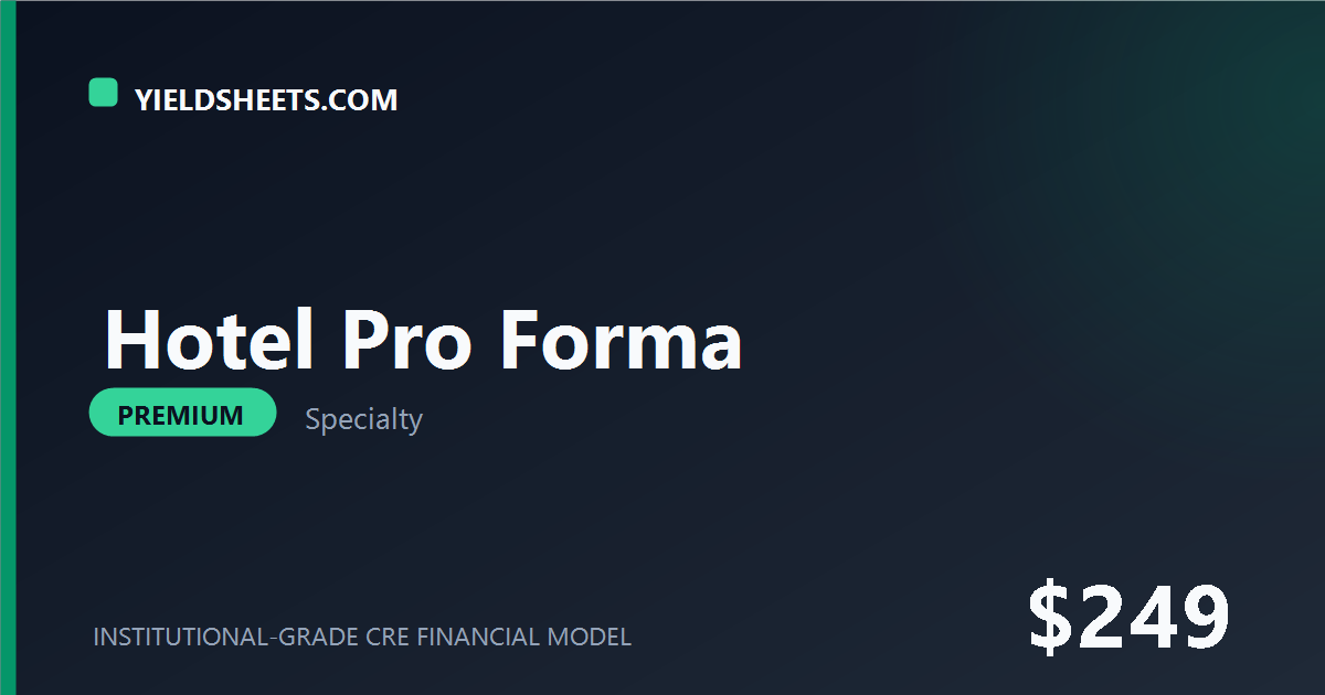 Hotel Pro Forma