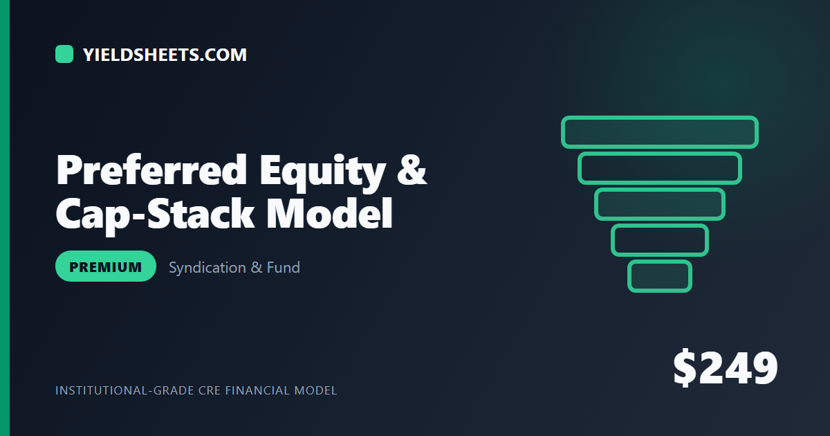 Preferred Equity & Cap-Stack Model